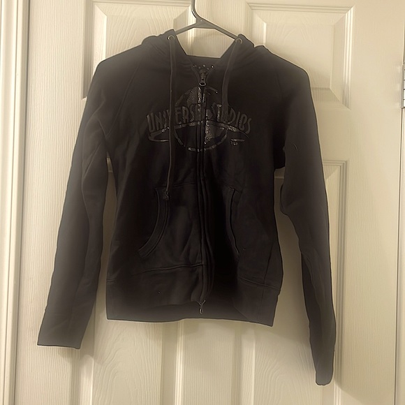 Black universal studios zip up hoodie - Picture 1 of 2